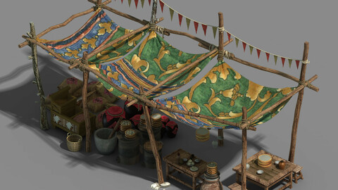 Universal objects - Prairie - stalls 03