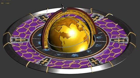 Library - Big Globe 01