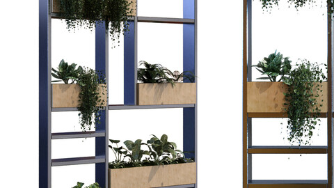 partition plant in box set 043