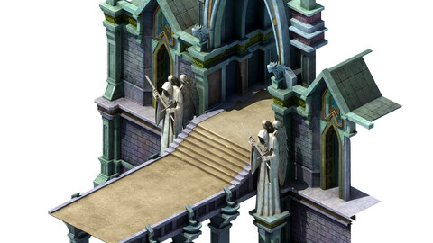 Library - entrance gate 01