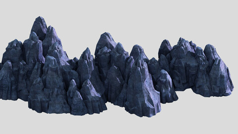 3D map with - Stones 04