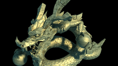 Gang Interior - Feng Shui Array - Dragon Stone