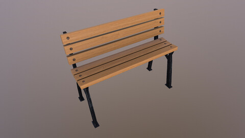 Bench 3D Model
