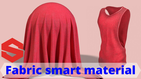 Fabric smart material : Men's gym tank top