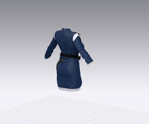 Artstation Genesis 8 Female Space Suit Clo3d Marvelous Designer Project Obj Fbx Resources