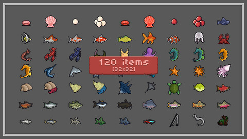 Admurin's Fishing Items