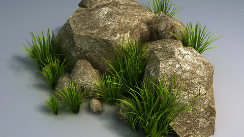 Bushes - Crushed Stone 06