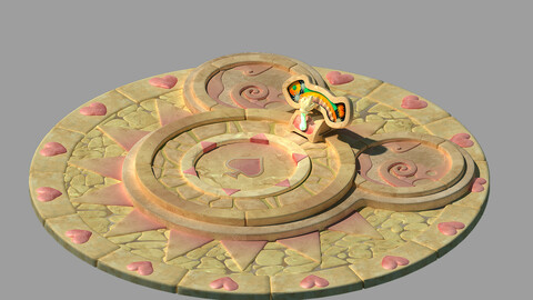 Disney main city - Mickey platform 03