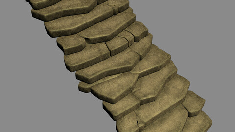 Heyang suburbs - stairs - stone ladder 01