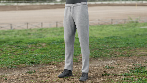 Realistic 3D model of Men's Sport Pants 3