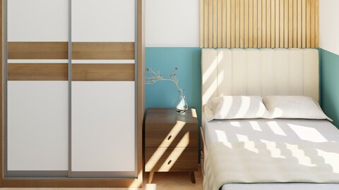 Bedroom_Luxcore Blender