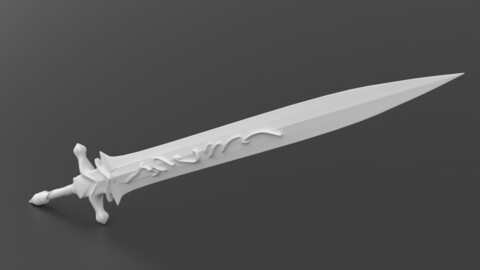 Void Sword - Castlevania Lords of Shadow 2 3D Print Model