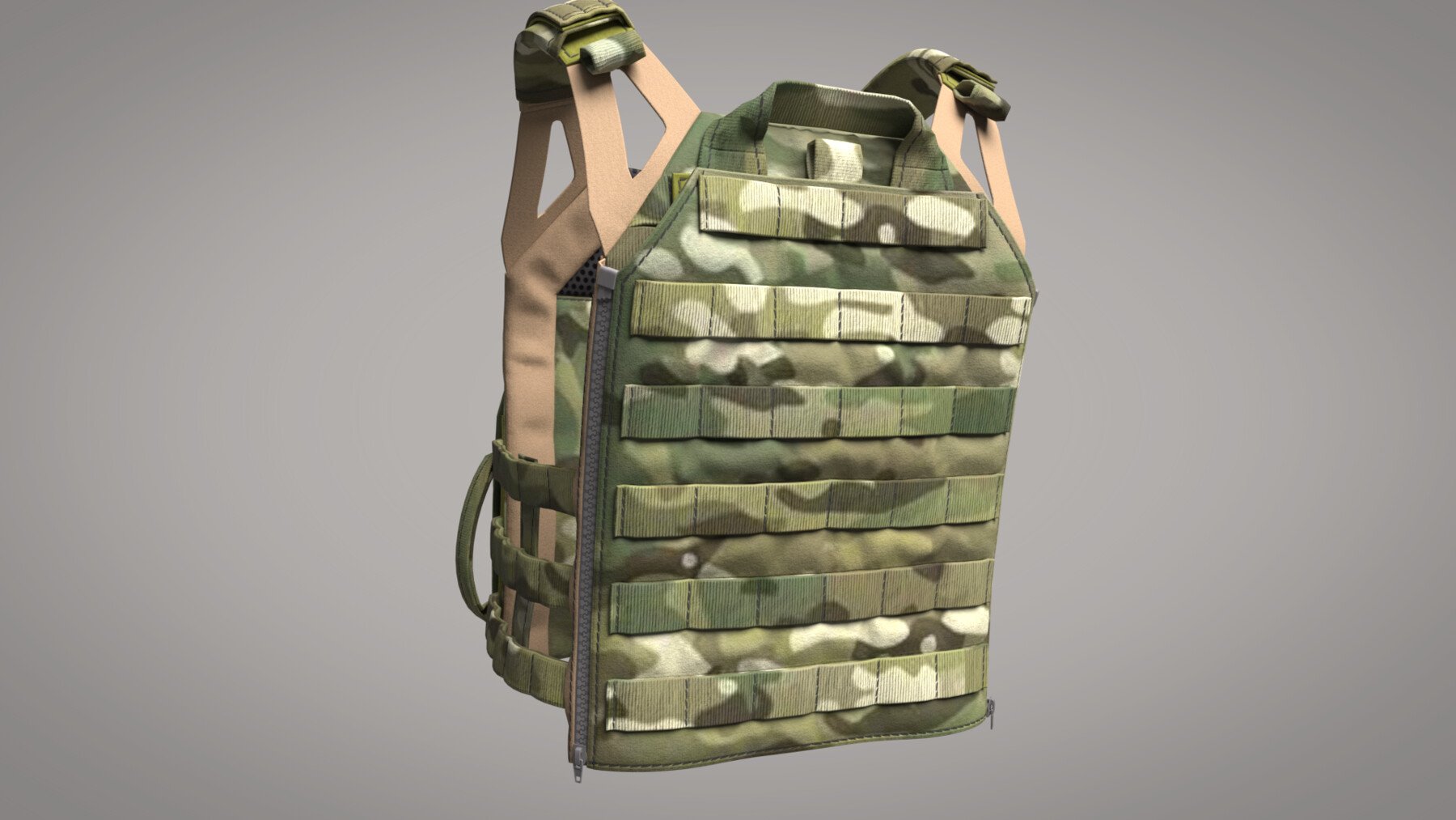 ArtStation - Military Bulletproof Plate Carrier Vest Crye Precision JPC ...