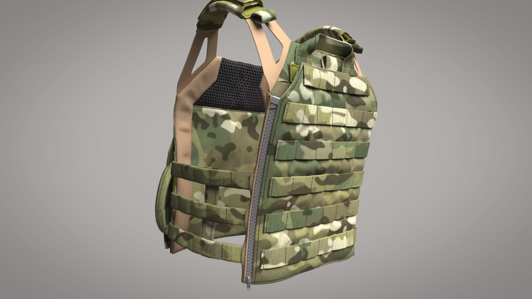 ArtStation Military Bulletproof Plate Carrier Vest Crye Precision JPC