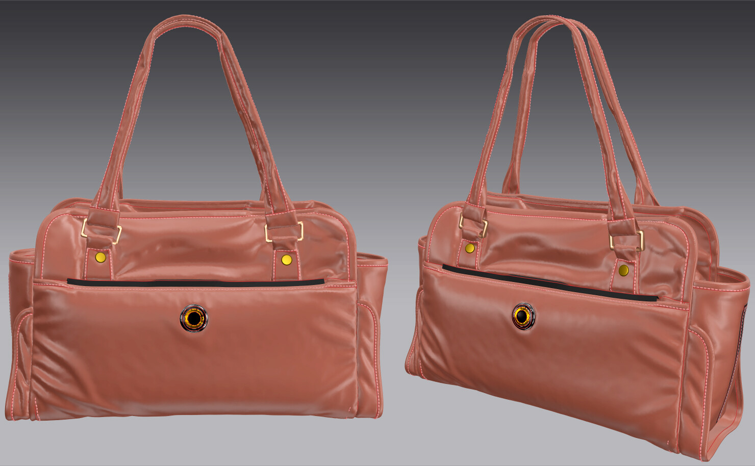 Elegant Solid Color Handbag Set Fashion Tote Bag Clutch - Temu