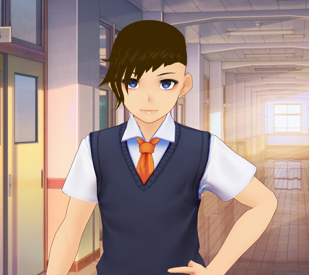 ArtStation [ VRoid ] Undercut Hairstyle Preset Game Assets