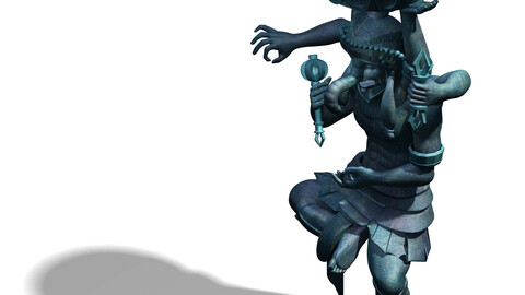 Demon Palace - Religion - Elephant stone carving 01