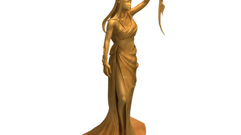 Human Ranger Area - Statue 01