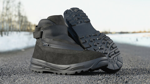 Realistic Men's Winter Boots 2