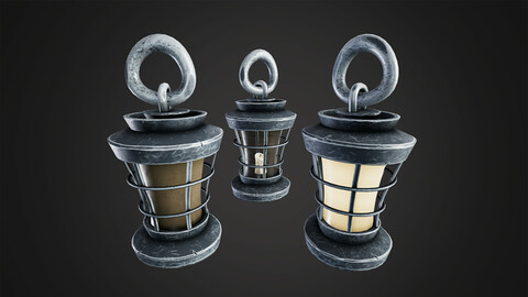 Stylized Oil Lamp