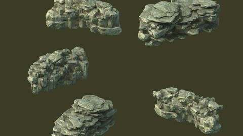 Mountain - Cliff - Stone 11