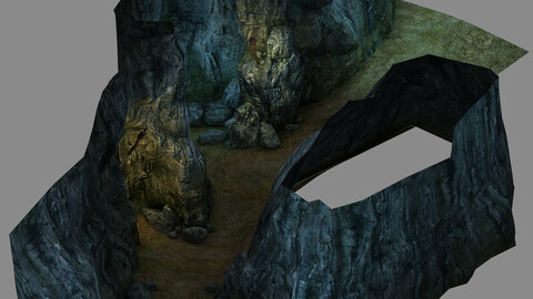 Inside the mountain - cave 01