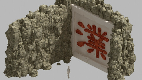 Mountain - Stone Wall 332