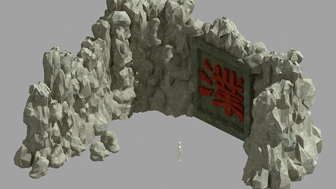Mountain text - Sculpture 20