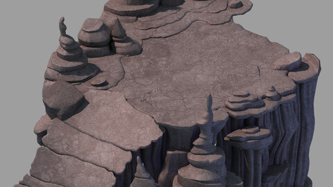 Mountain - Slope - Stone 03
