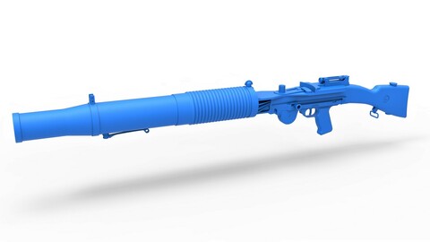 Cosplay 3D printable Stormtrooper Blaster T-21 from the movie Star Wars