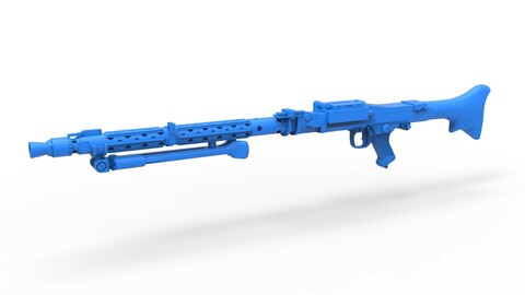 Cosplay 3D printable Stormtrooper Heavy Blaster Rifle DLT-19 from Star Wars