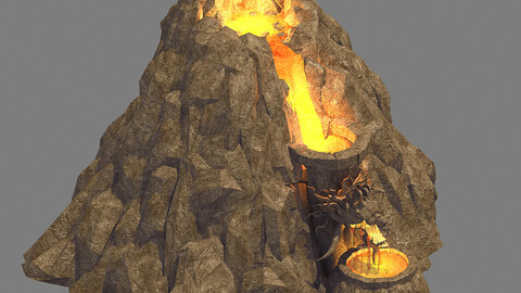 Mountain - Magma - Volcano 06