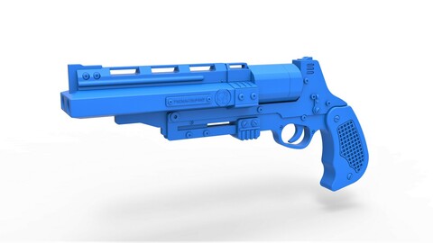 Cosplay 3D printable Tobias Beckett Blaster RSKF-44 from Solo A Star Wars story