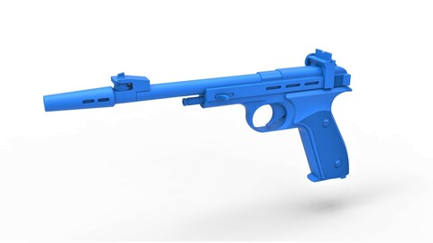 Cosplay 3D printable Blaster pistol CDEF from Star Wars