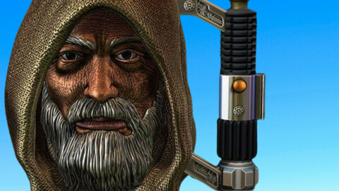 ObiWan Mug - Cap 3D Printable - Digital STL Files