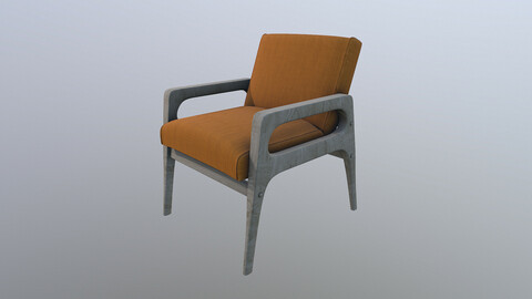 Sofa Arm Chair 3D Model