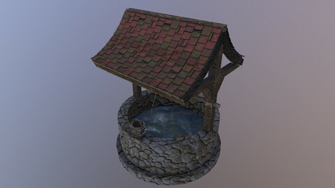 Old Water Well 3D Model