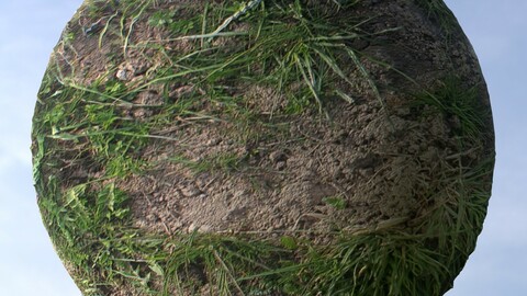Dirt Grass 7 PBR Material
