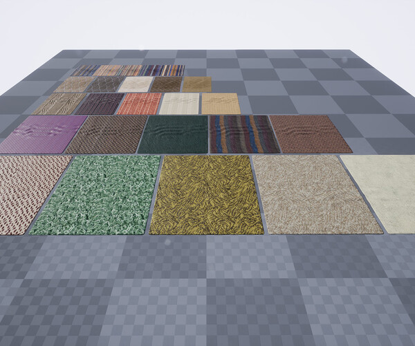 ArtStation - Carpets Vol. 1 UE4 | Game Assets