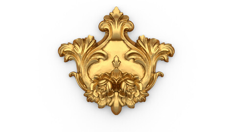 Classic decor ornament 05 3D print model