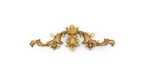 Classic decor ornament 09 3D print model