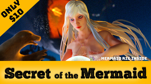 Underwater Mermaid (C4D & AE )