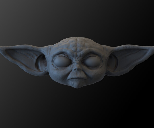 ArtStation - Yoda's Head (*stl/obj) | Resources