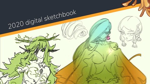 2020 Digital Sketchbook: Sprinkletude