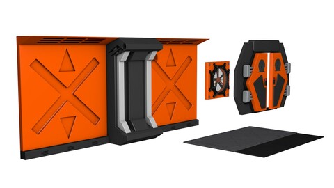 Sci-fi Architecture details