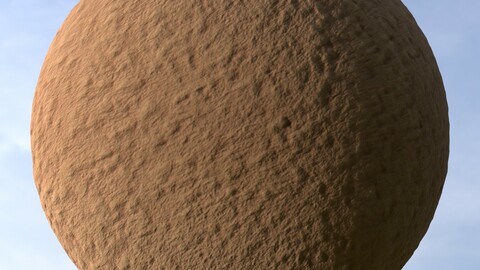 Yellow Wall 2 PBR Material