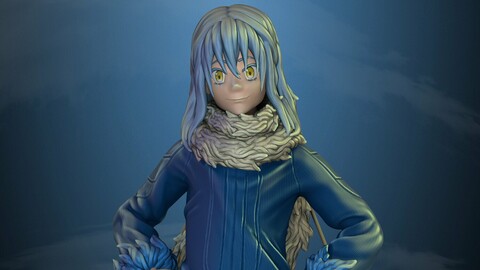 Rimuru Tempest - Slime datta ken - 3D Print