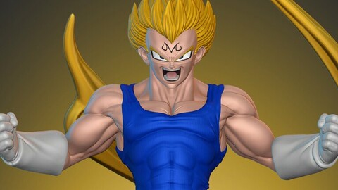 Vegeta Majin - DragonBall - 3D Print