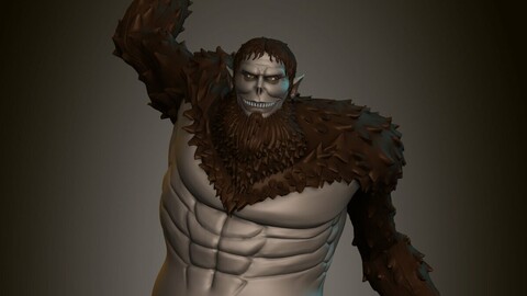 Zeke - Beast Titan - Shingeki no Kyojin 3D Print