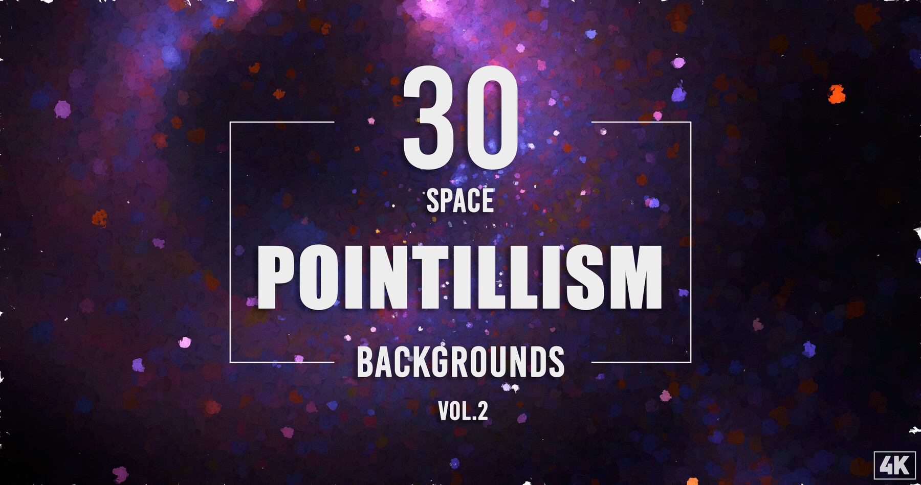 ArtStation - 30 Pointillism Space Backgrounds - Vol. 2 | Artworks